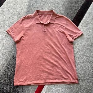 Vince Men’s Dusty Rose Polo Shirt